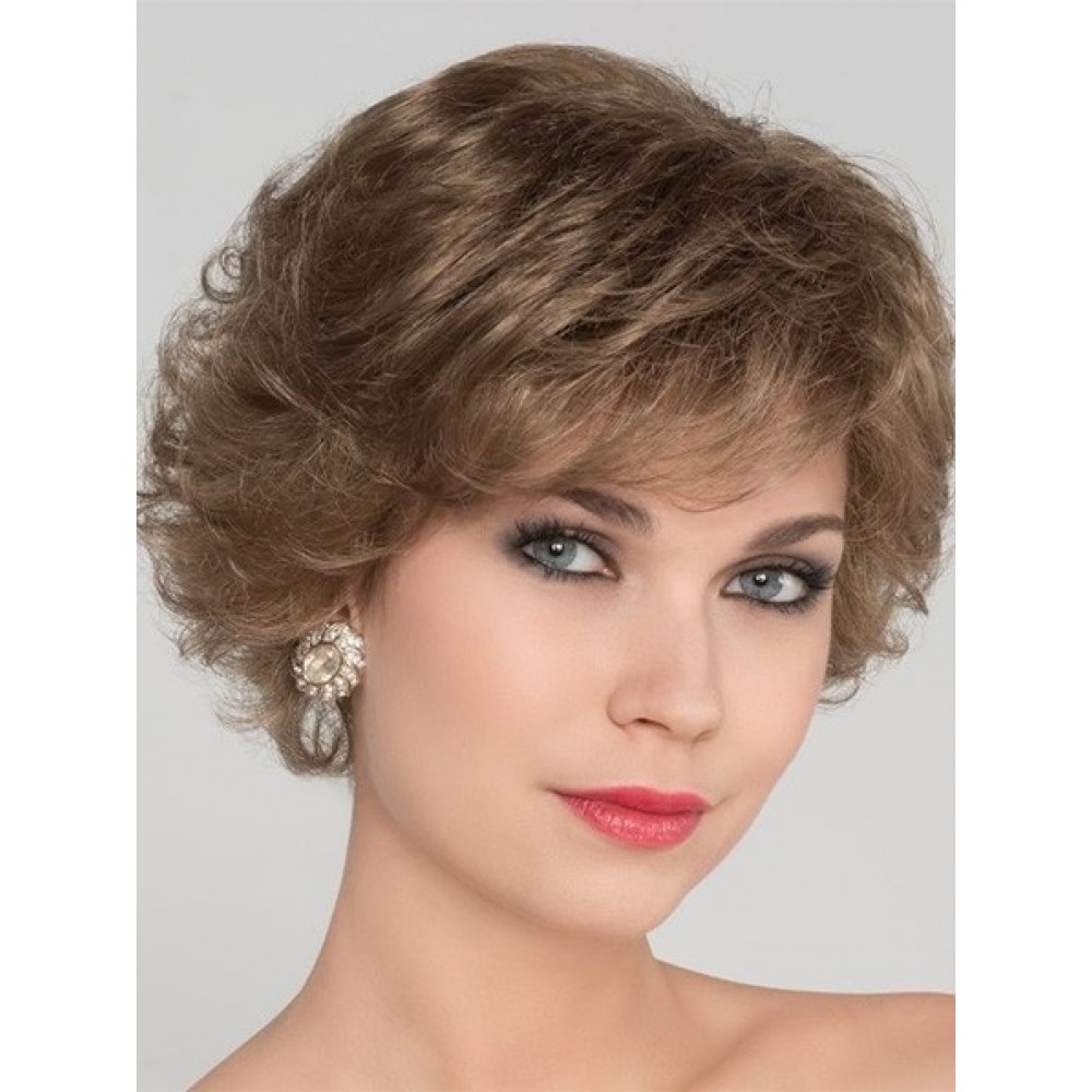 Natural Women Comfortable Human Hair Short Wigs